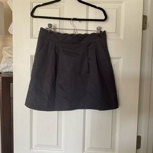 Navy J. Crew Scalloped Dress Skirt Size 6